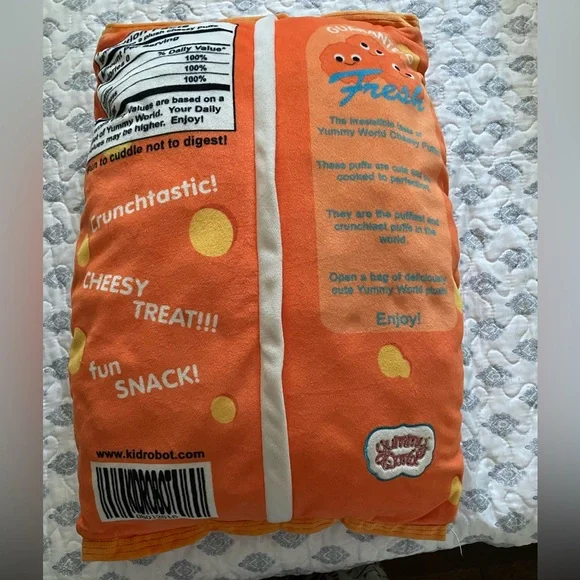 Yummy World Cheesy Puffs Plush - Picture 3 of 6